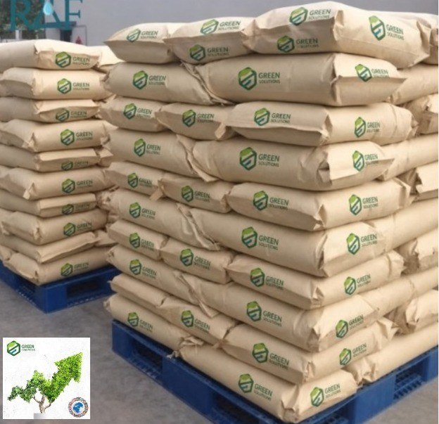 Il confezionamento EVERGREEN® & ECOSORB®, pronto per la spedizione.
